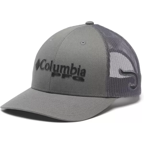 Columbia Men's PFG Fish Flag Mesh Ball Cap-High