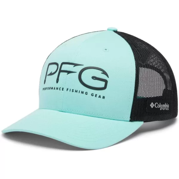 Columbia Men's PFG Fish Flag Mesh Ball Cap-High