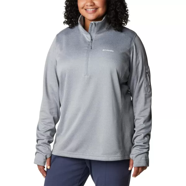 Columbia Women's Park View Grid Fleece Half Zip