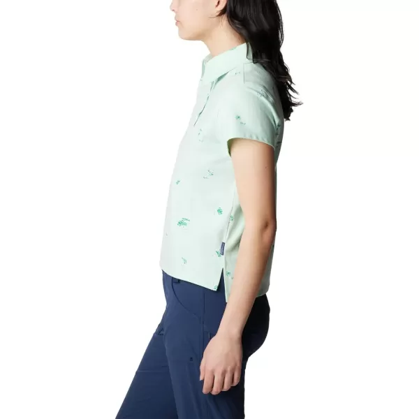 Columbia Women's Standard Super Sun Drifter Short Sleeve Polo