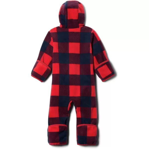 Columbia Girls' Snowtop Ii Bunting Print/Mountain Red)