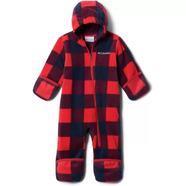 Columbia Girls' Snowtop Ii Bunting Print/Mountain Red)