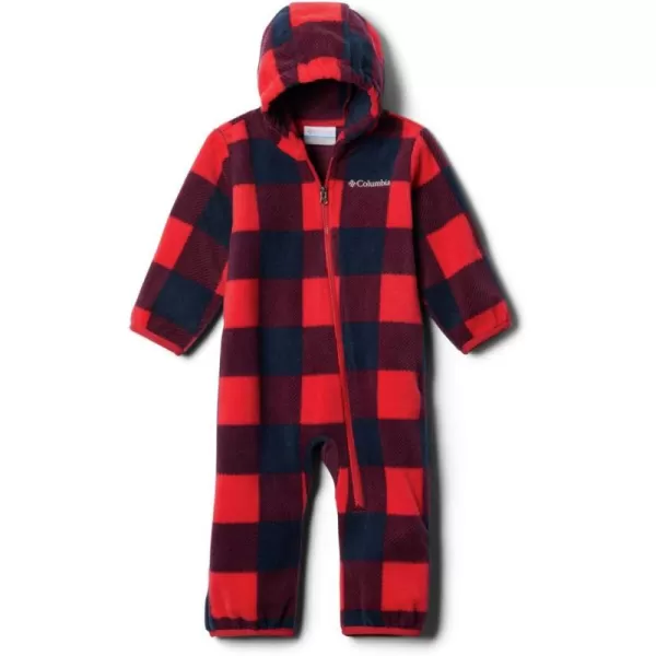 Columbia Girls' Snowtop Ii Bunting Print/Mountain Red)
