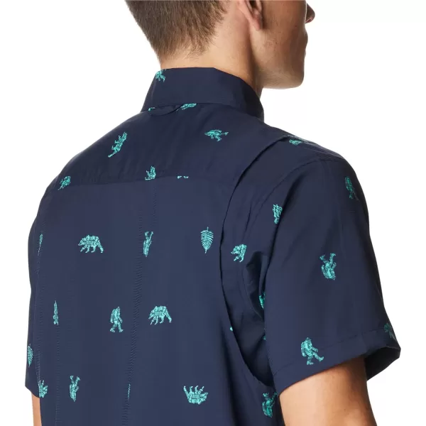 Columbia Men's Utilizer Printed Woven Short Sleeve