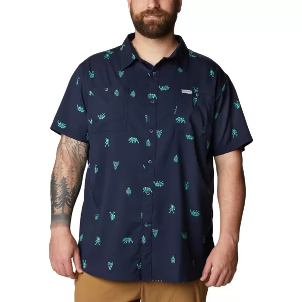 Columbia Men's Utilizer Printed Woven Short Sleeve