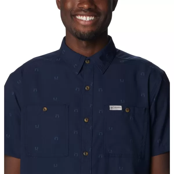 Columbia Men's Utilizer Printed Woven Short Sleeve