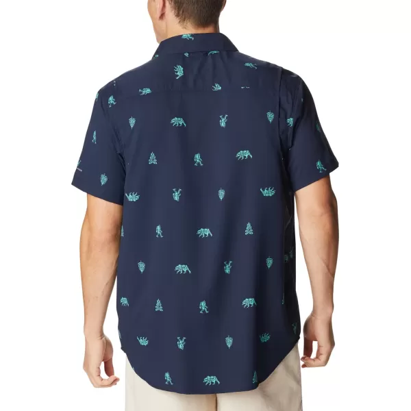 Columbia Men's Utilizer Printed Woven Short Sleeve