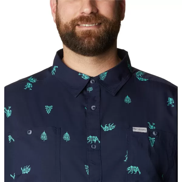 Columbia Men's Utilizer Printed Woven Short Sleeve