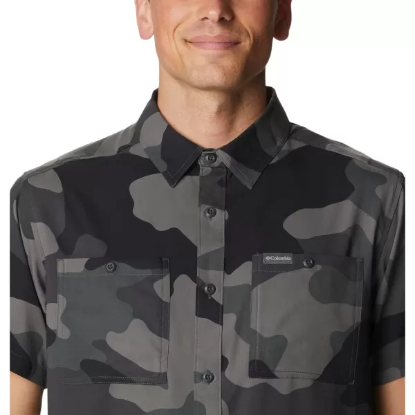 Columbia Men's Utilizer Printed Woven Short Sleeve