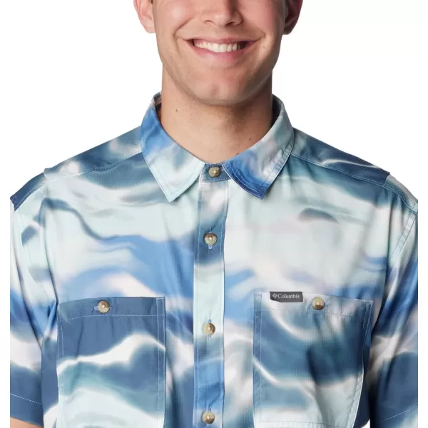 Columbia Men's Utilizer Printed Woven Short Sleeve