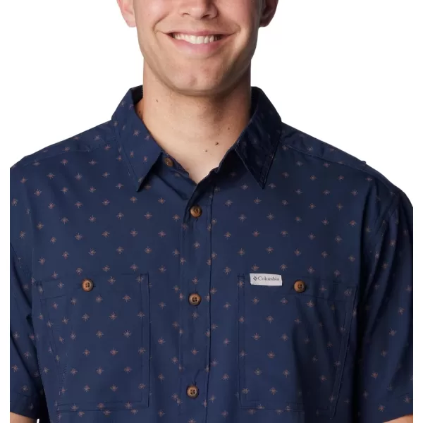 Columbia Men's Utilizer Printed Woven Short Sleeve