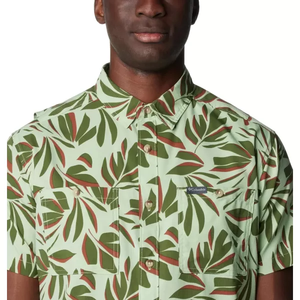 Columbia Men's Utilizer Printed Woven Short Sleeve