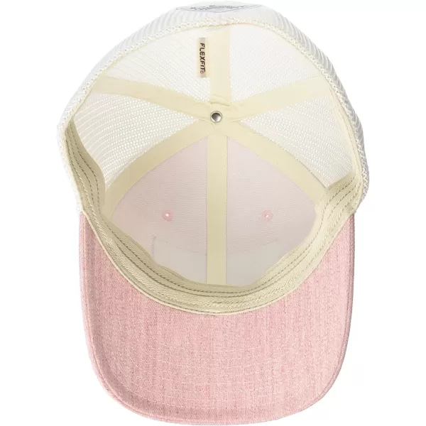 Columbia PFG Leather Fish Flag Mesh Ball Cap