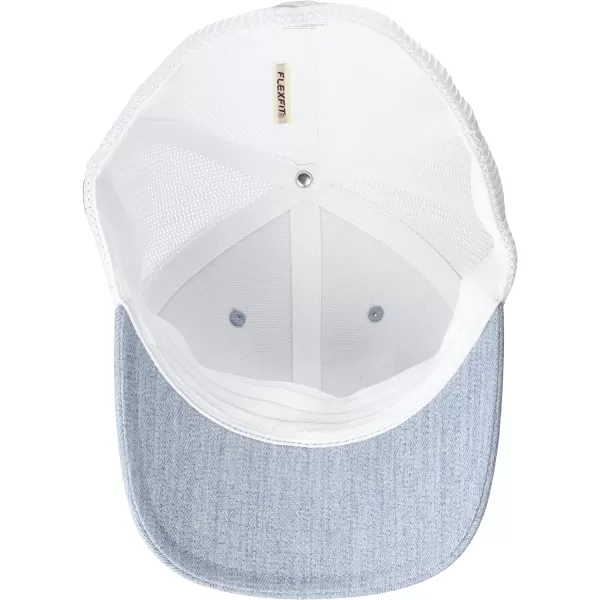 Columbia PFG Leather Fish Flag Mesh Ball Cap