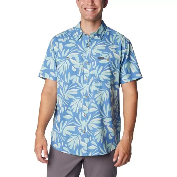 Columbia Men's Utilizer Printed Woven Short Sleeve
