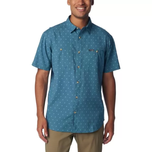 Columbia Men's Utilizer Printed Woven Short Sleeve