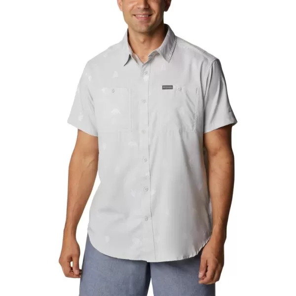 Columbia Men's Utilizer Printed Woven Short Sleeve