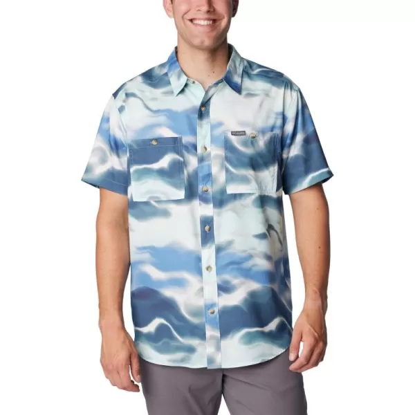Columbia Men's Utilizer Printed Woven Short Sleeve