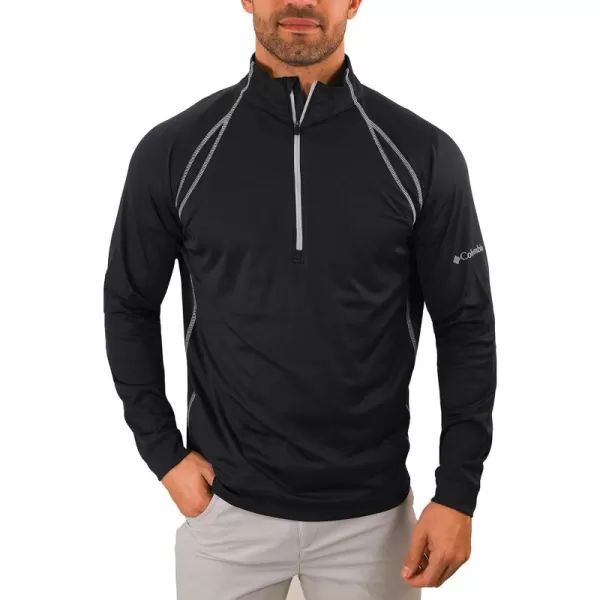 Columbia Golf Men's Omni-Heat Range Session 1/4 Zip Pullover