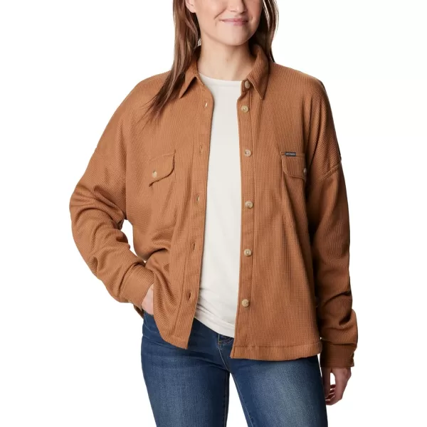 Columbia Women's Holly Hideaway Waffle Shirt Jacket