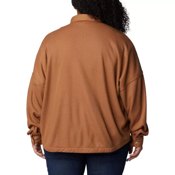 Columbia Women's Holly Hideaway Waffle Shirt Jacket