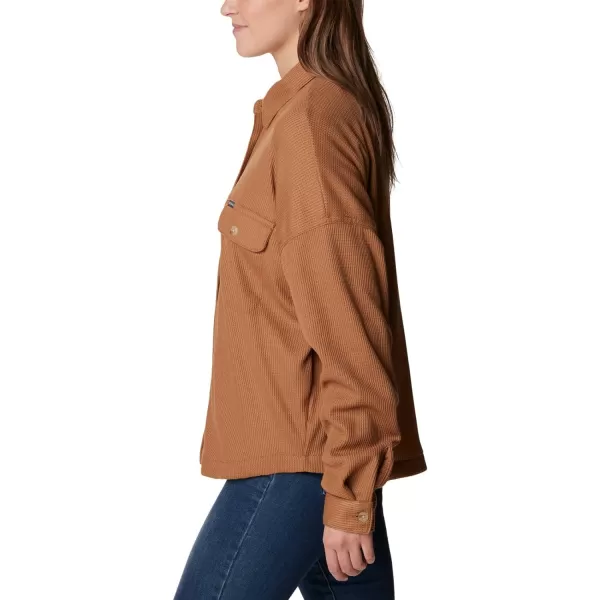 Columbia Women's Holly Hideaway Waffle Shirt Jacket
