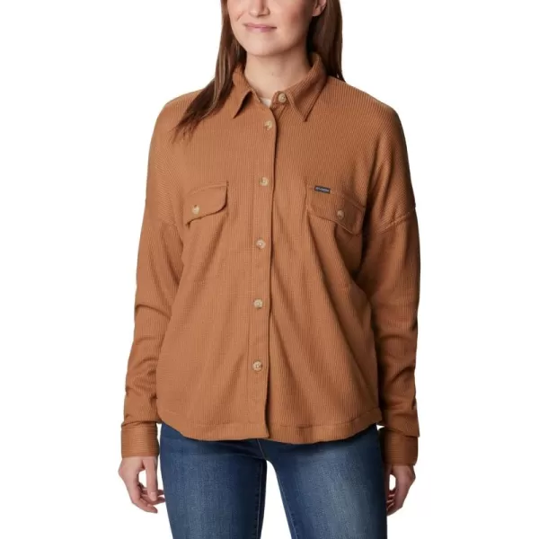 Columbia Women's Holly Hideaway Waffle Shirt Jacket