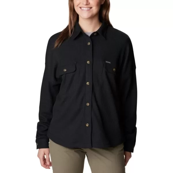 Columbia Women's Holly Hideaway Waffle Shirt Jacket
