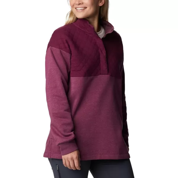 Columbia Women's Hart Mountain Quilted 1/2 Snap