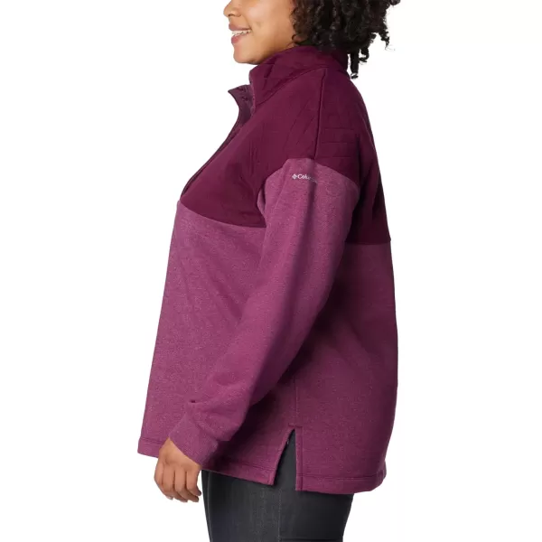 Columbia Women's Hart Mountain Quilted 1/2 Snap