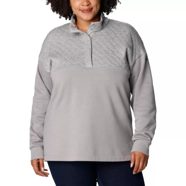 Columbia Women's Hart Mountain Quilted 1/2 Snap