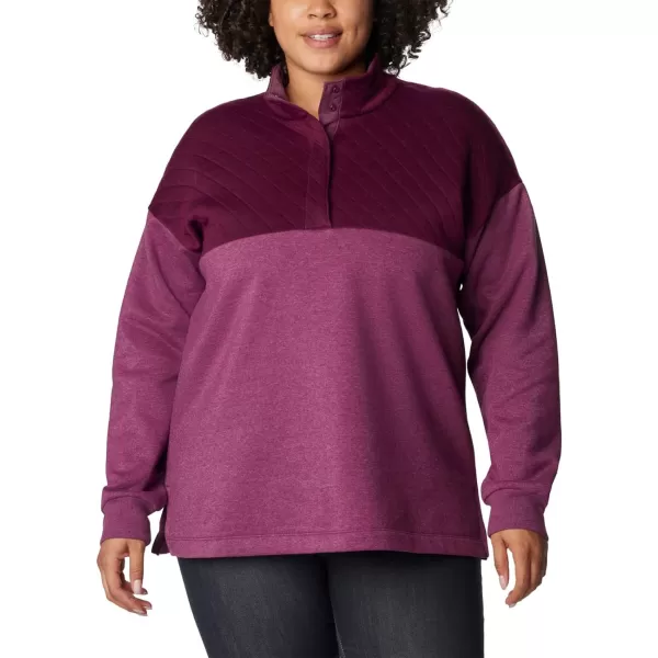 Columbia Women's Hart Mountain Quilted 1/2 Snap