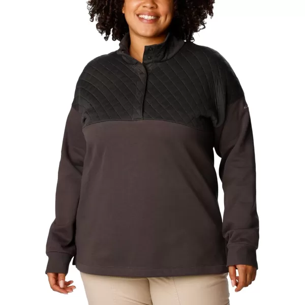 Columbia Women's Hart Mountain Quilted 1/2 Snap