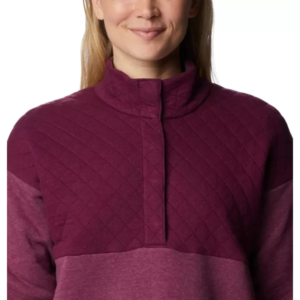 Columbia Women's Hart Mountain Quilted 1/2 Snap