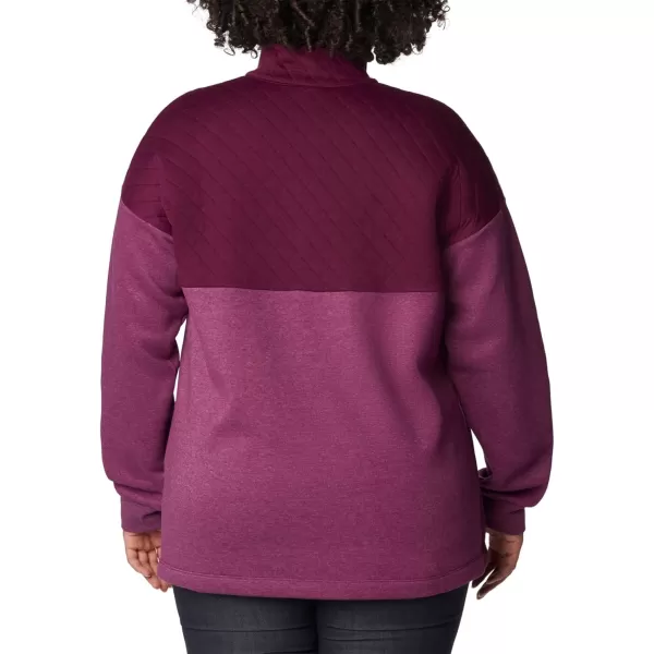Columbia Women's Hart Mountain Quilted 1/2 Snap