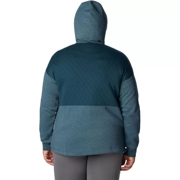Columbia Women's Hart Mountain Quilted Hooded Full Zip