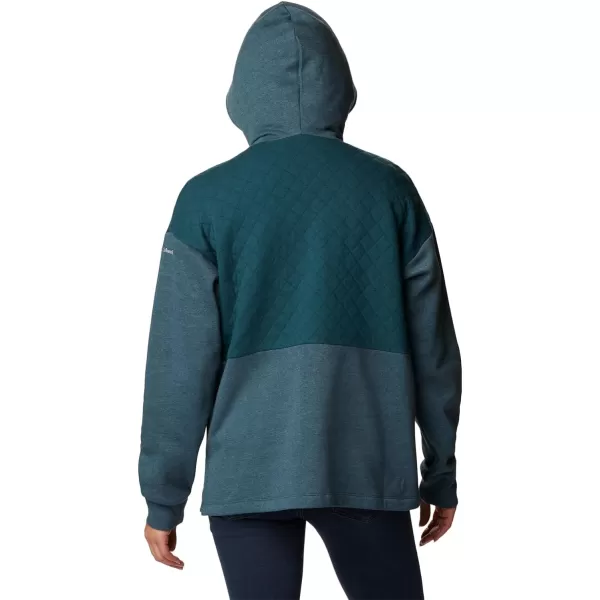 Columbia Women's Hart Mountain Quilted Hooded Full Zip