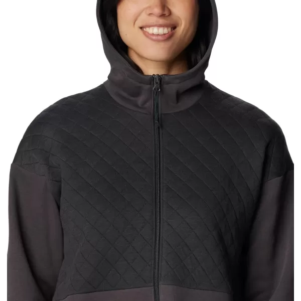 Columbia Women's Hart Mountain Quilted Hooded Full Zip