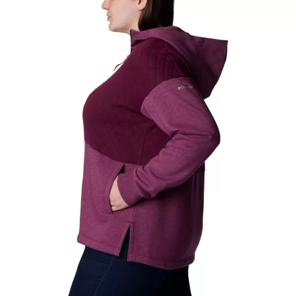 Columbia Women's Hart Mountain Quilted Hooded Full Zip