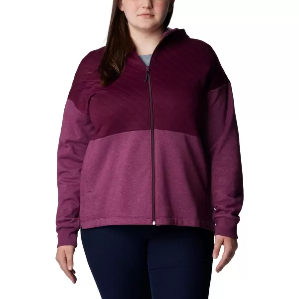 Columbia Women's Hart Mountain Quilted Hooded Full Zip