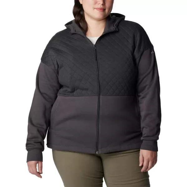 Columbia Women's Hart Mountain Quilted Hooded Full Zip