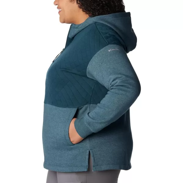 Columbia Women's Hart Mountain Quilted Hooded Full Zip