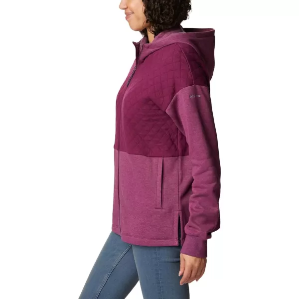 Columbia Women's Hart Mountain Quilted Hooded Full Zip