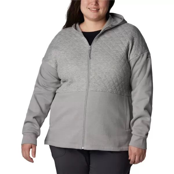 Columbia Women's Hart Mountain Quilted Hooded Full Zip