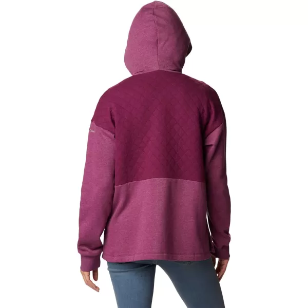 Columbia Women's Hart Mountain Quilted Hooded Full Zip