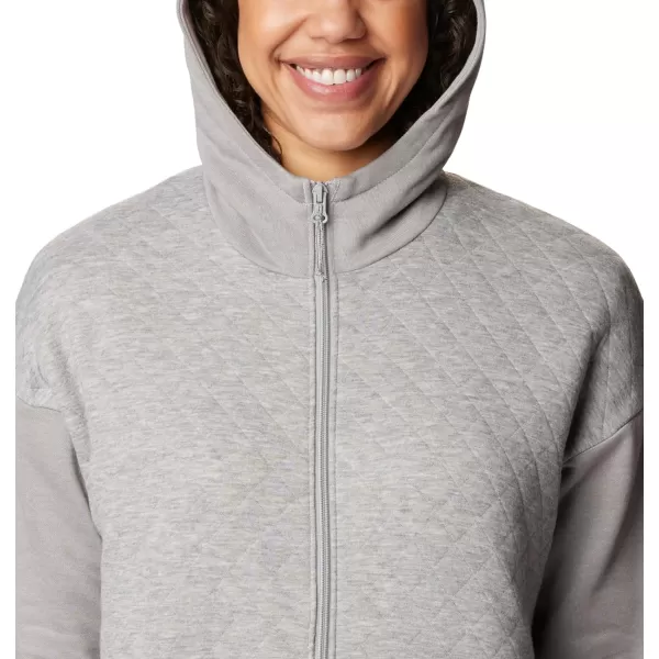 Columbia Women's Hart Mountain Quilted Hooded Full Zip