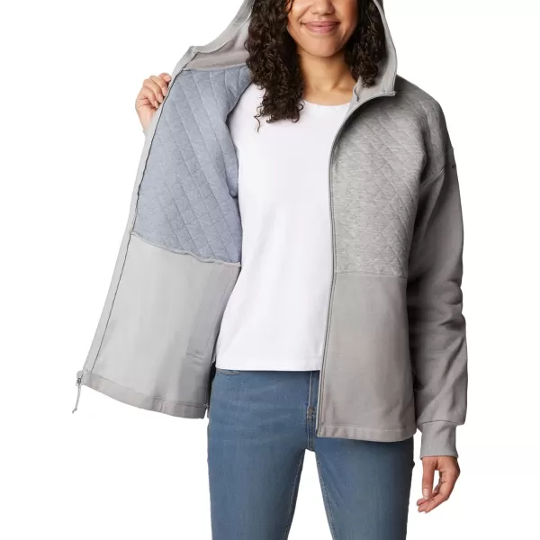 Columbia Women's Hart Mountain Quilted Hooded Full Zip