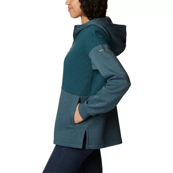 Columbia Women's Hart Mountain Quilted Hooded Full Zip