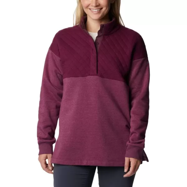 Columbia Women's Hart Mountain Quilted 1/2 Snap
