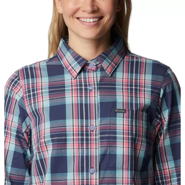 Columbia Women's Anytime Patterned Long Sleeve Shirt